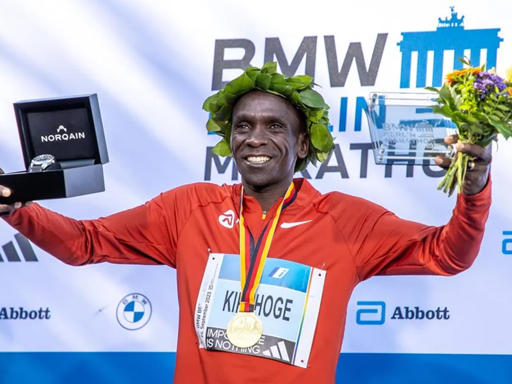 Eliud Kipchoge Menangkan Maraton Berlin 2023